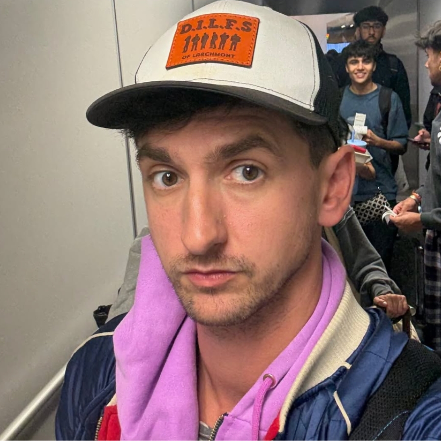 boarding a flight